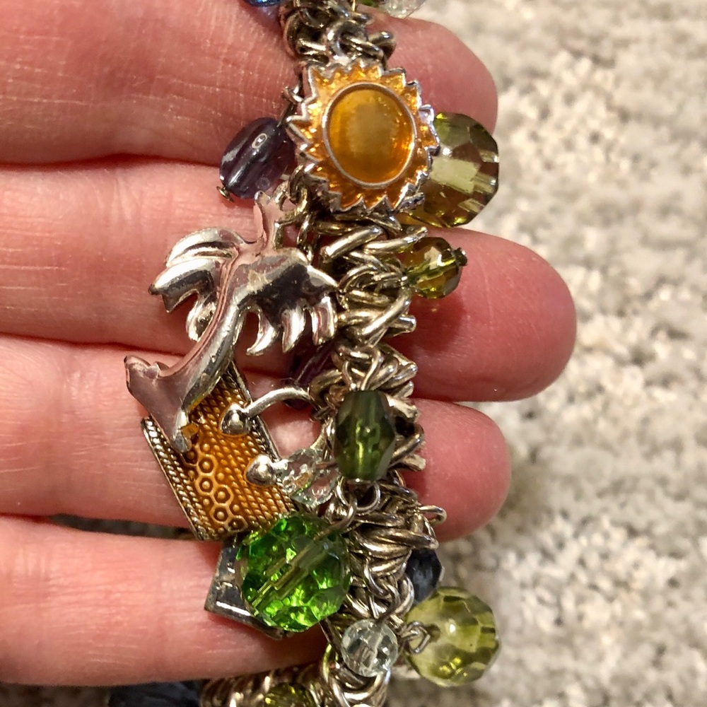 Vintage Liz Claiborne - Charm Bracelet